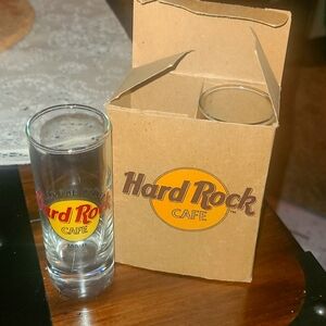 Hard Rock Cafe Tall Shot Glasses from Maui